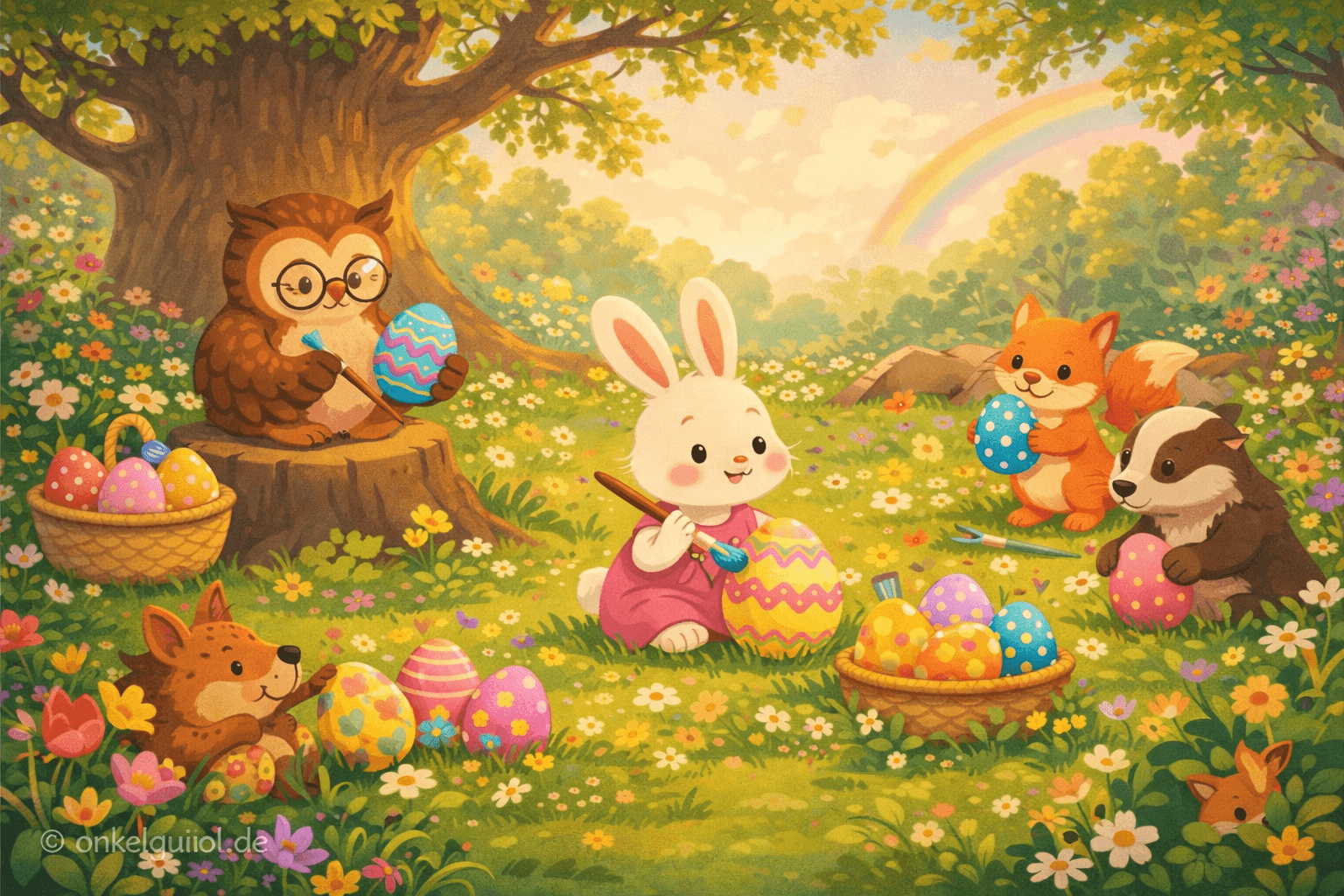 Das kleine Osterwunder im Wald