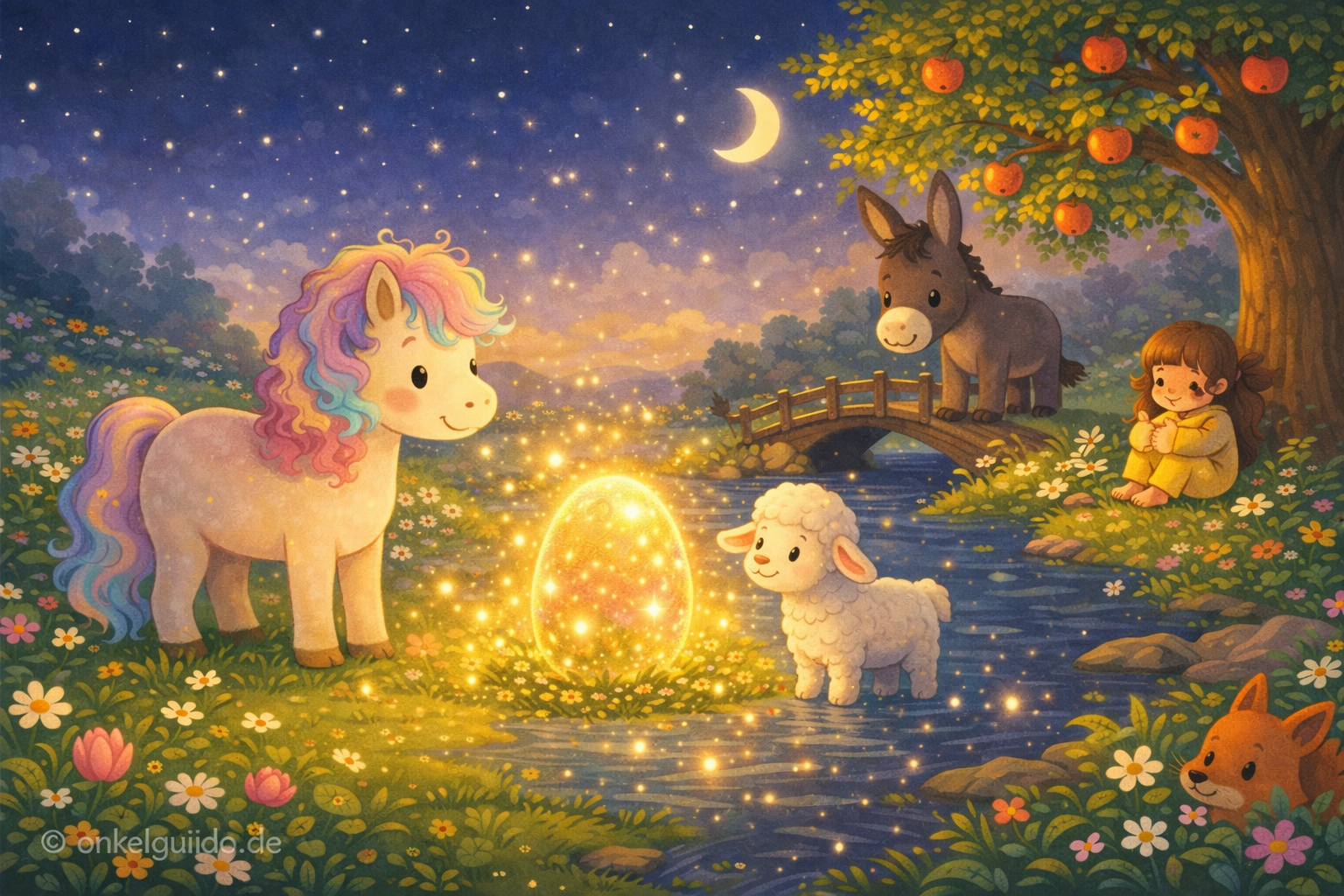 Pony LottiLotte Zuselchen & das flüsternde Wiesenlicht