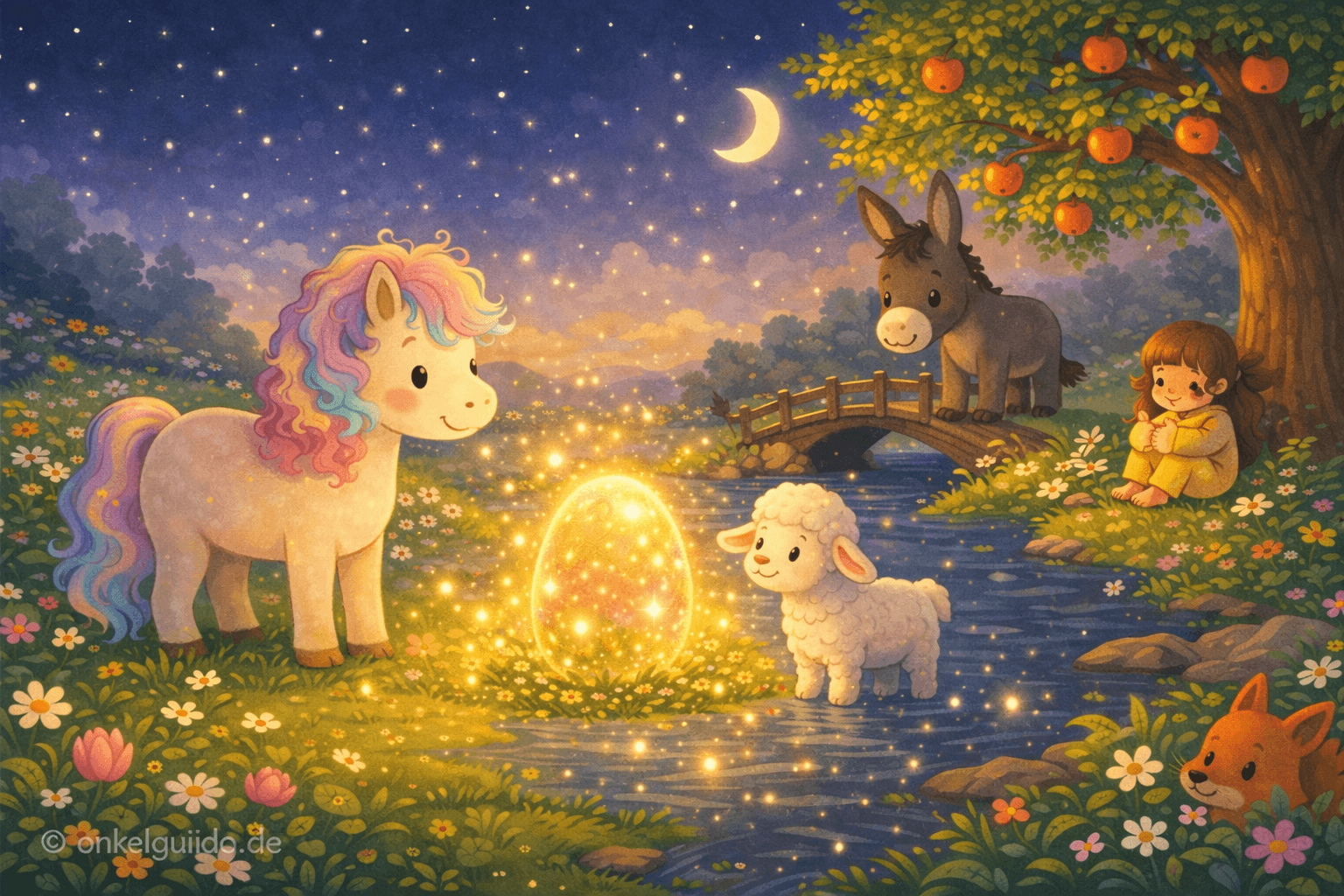 Pony LottiLotte Zuselchen & das flüsternde Wiesenlicht