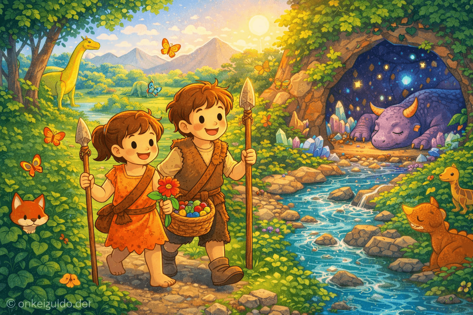 Lena & Max: Abenteuer in der Vorzeit