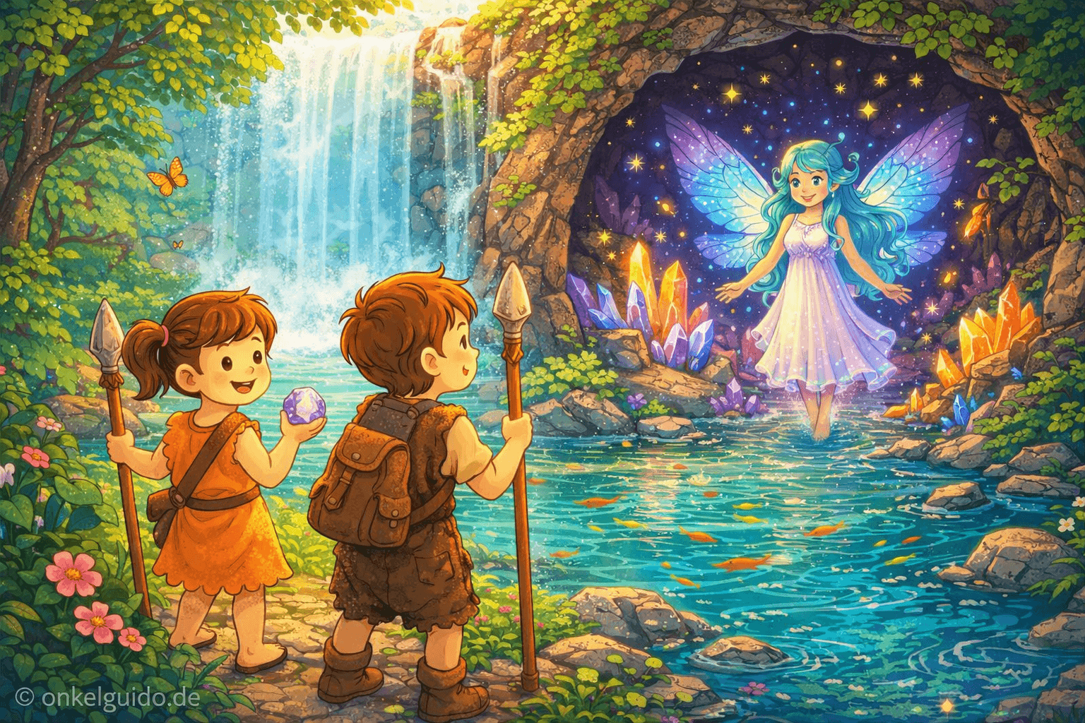 Lena & Max: Das Geheimnis des Wasserfalls