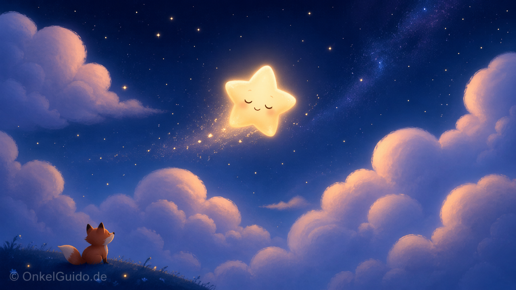 Der kleine Stern, der müde wurde
