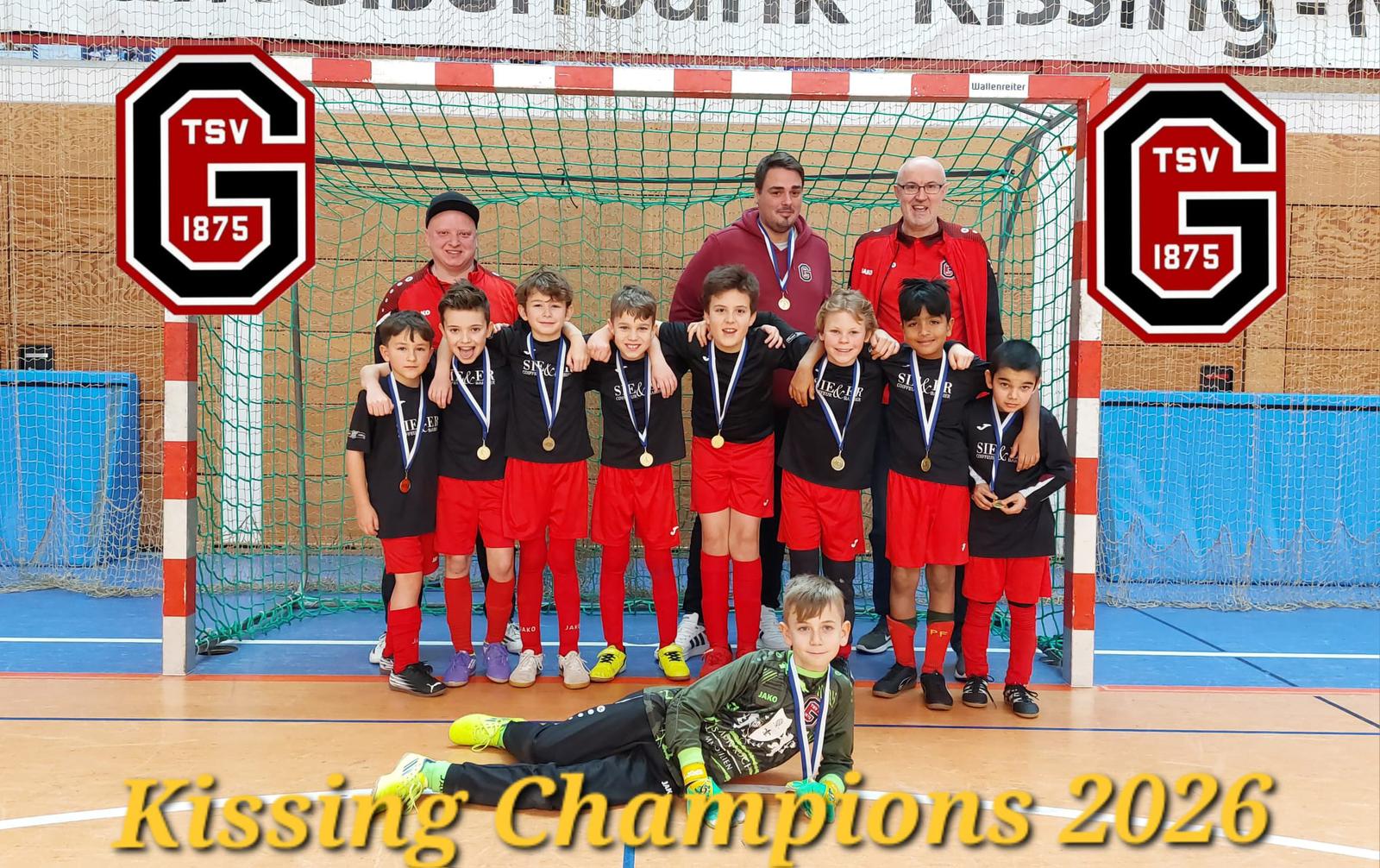 Unsere E2 gewinnt das Turnier...