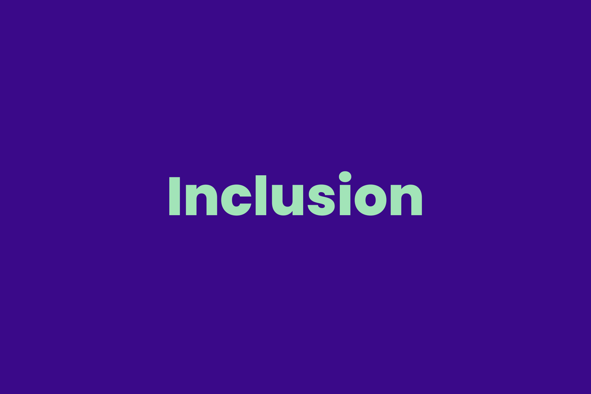 Inclusion