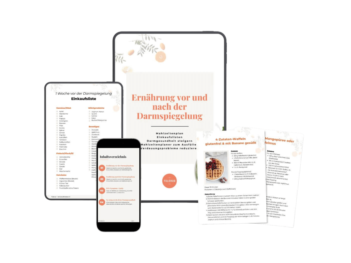 eBook: Ratgeber Ernährungsplan Darmspiegelung