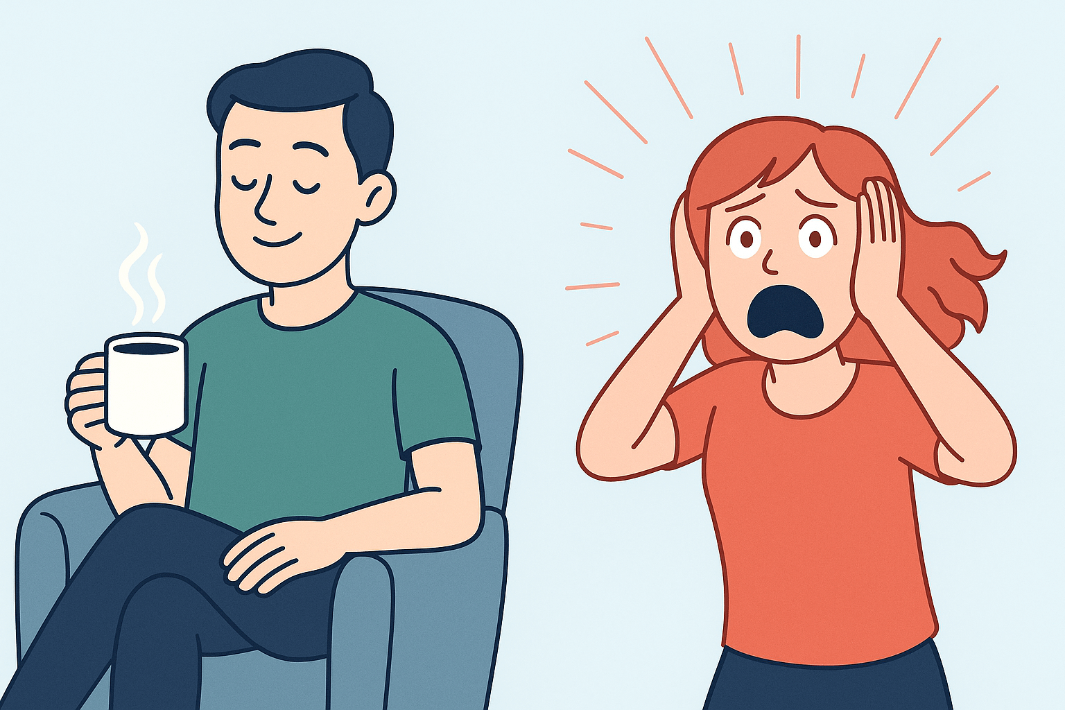 Zwei Phasen jeder Aufgabe - Zeit genug/Panik