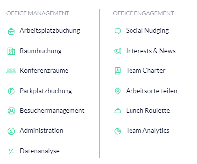 Seatti Funktionen