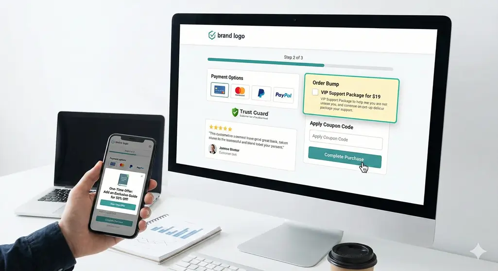 Thrivecart Checkout Seiten