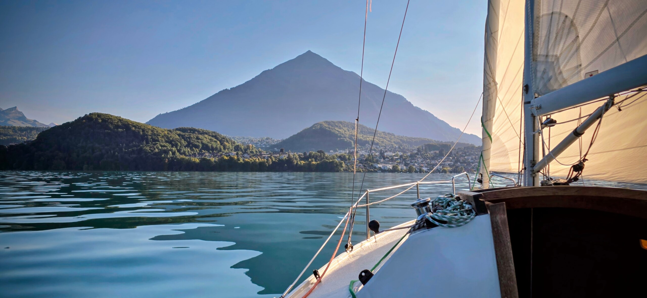 Segeln auf dem Thunersee