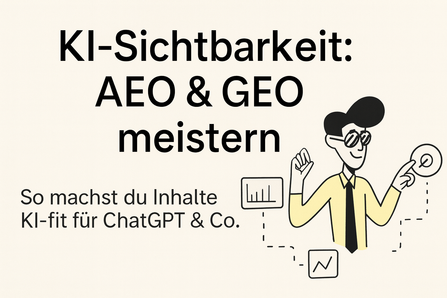 Wie Du in KI-Antworten sichtbar wirst – AEO & GEO einfach erklärt
