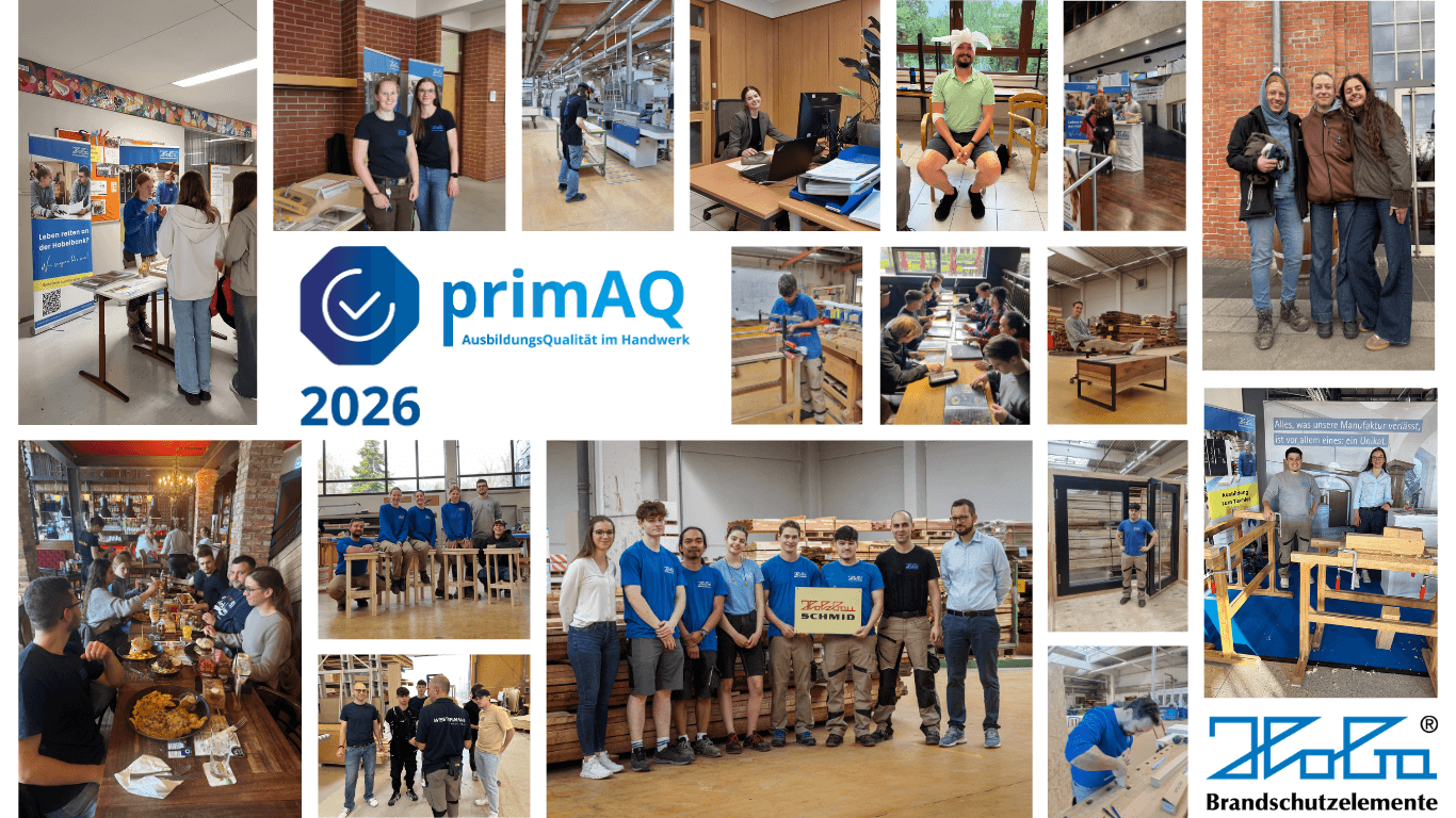 Ausgezeichnete Ausbildungsqualität - primAQ 2026