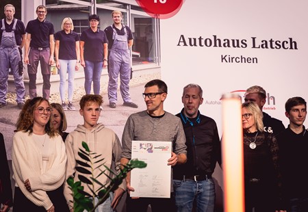 Autohaus Latsch unter den Top Ten beim Deutschen Werkstattpreis 2024!