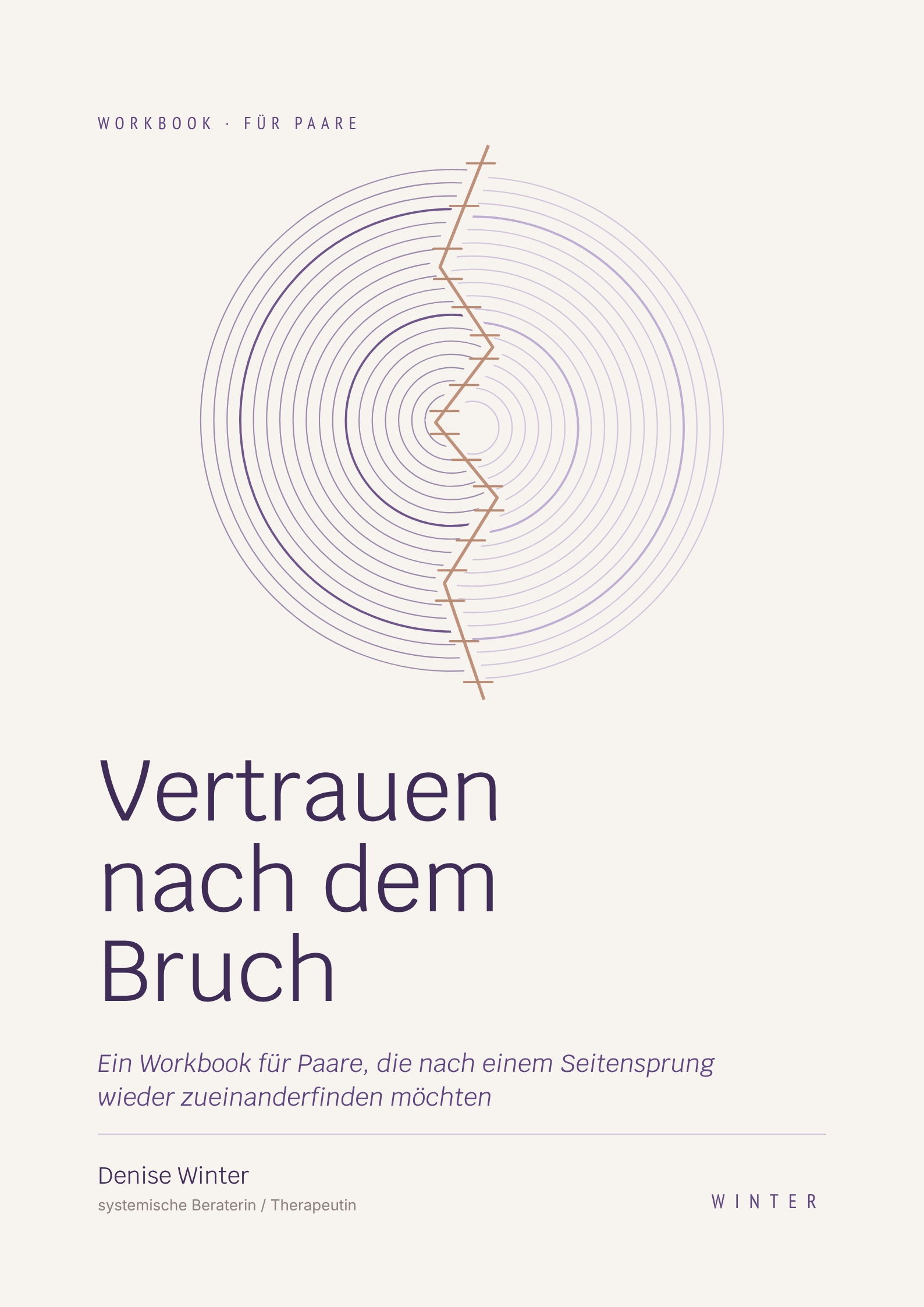 Titelseite des Workbooks Vertrauen nach dem Bruch