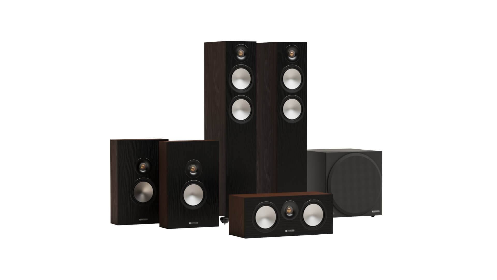 Monitor Audio Bronze Cinema 300 7G W10 Walnuss
