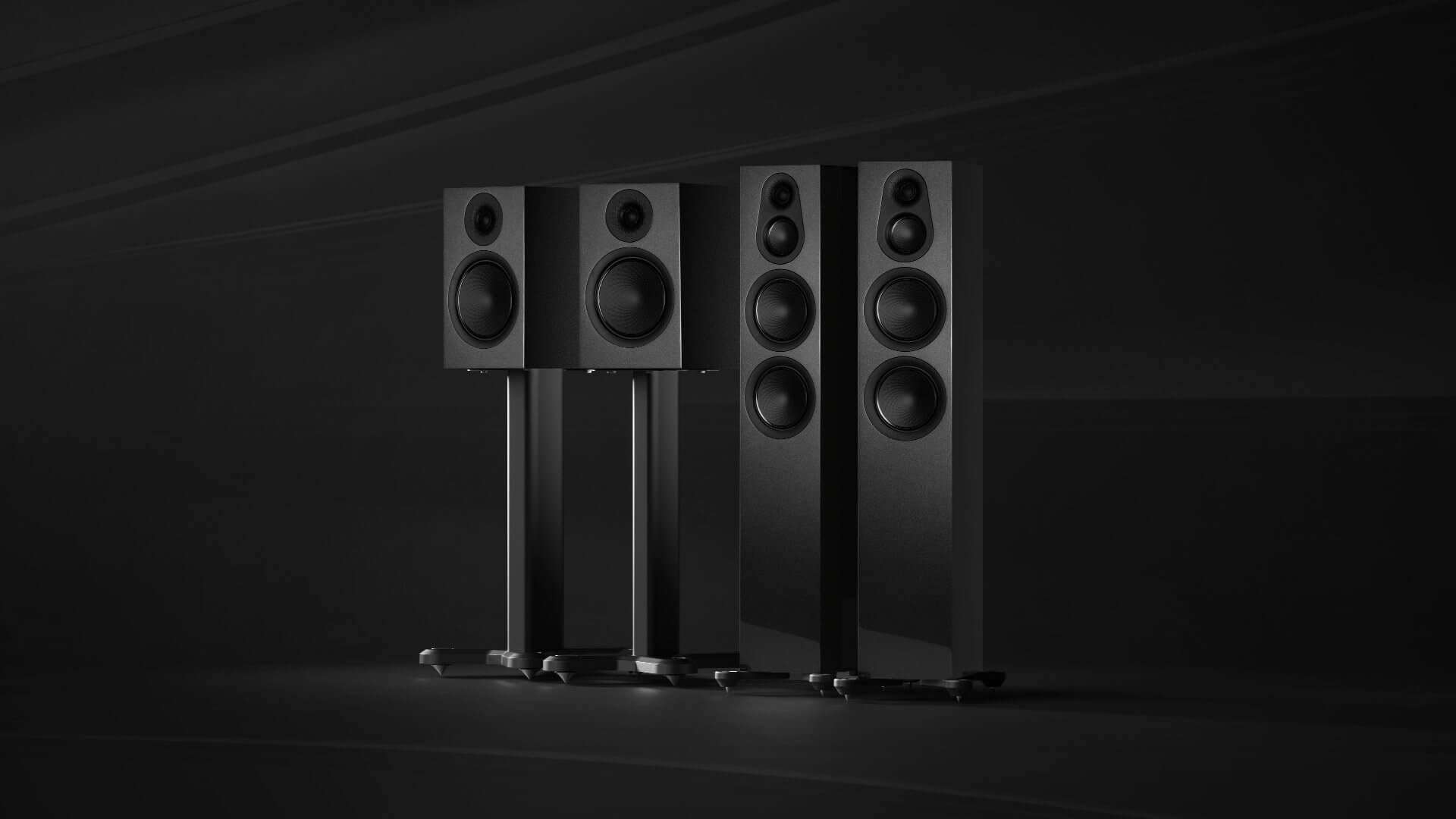 Monitor Audio Silver 100 300 7G Limited Edition Metallic Blck