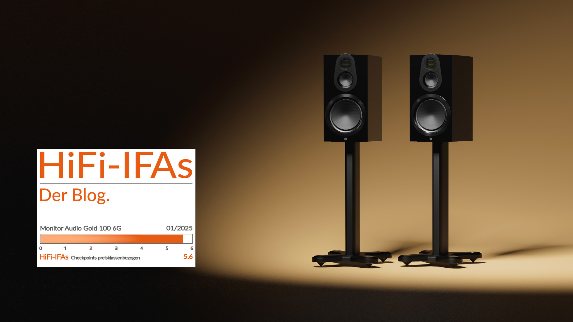 Monitor Audio Gold 100 6G im Test bei HiFi-IFAs