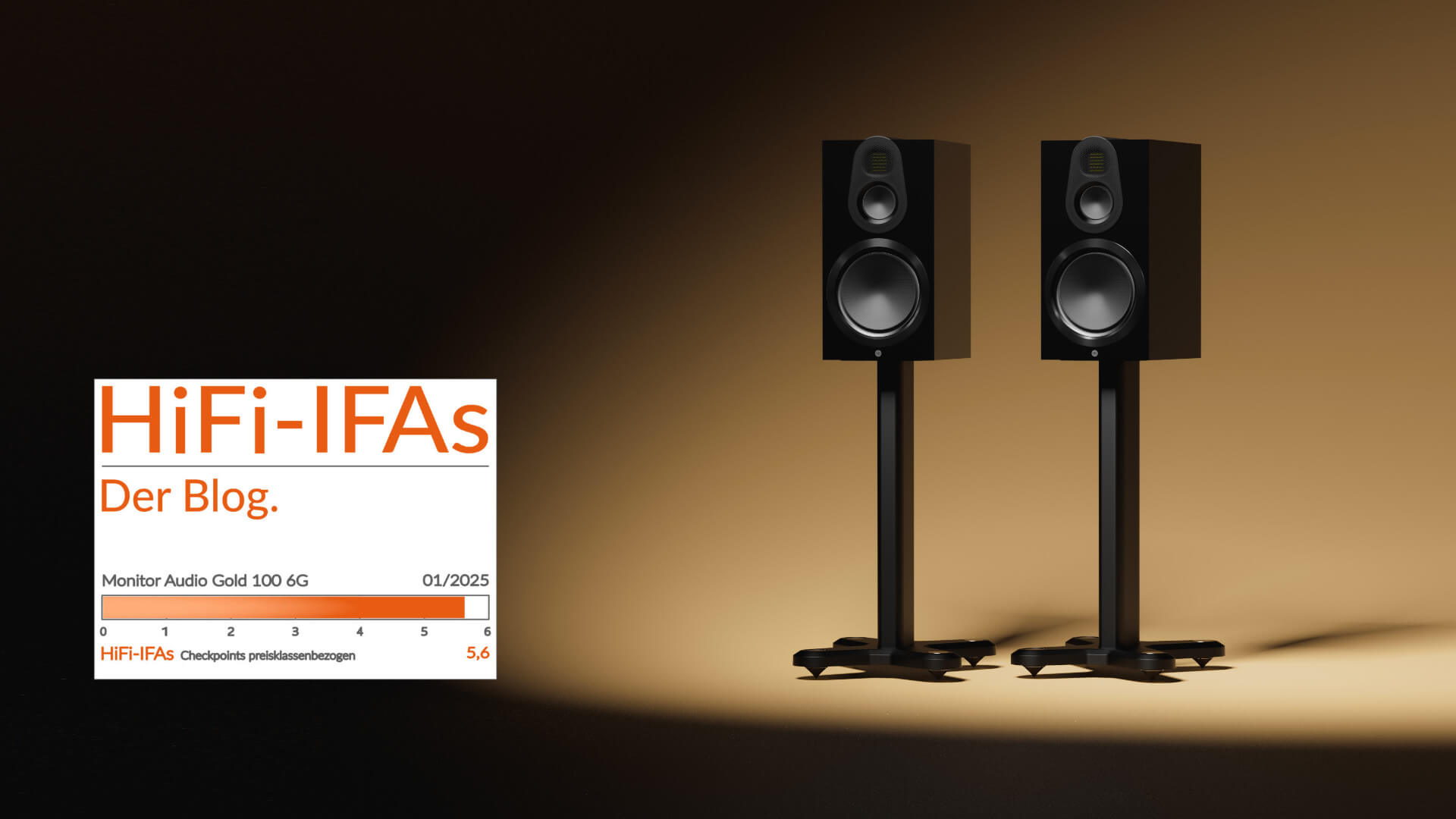 Monitor Audio Gold 100 6G mit HiFi IFAs Logo