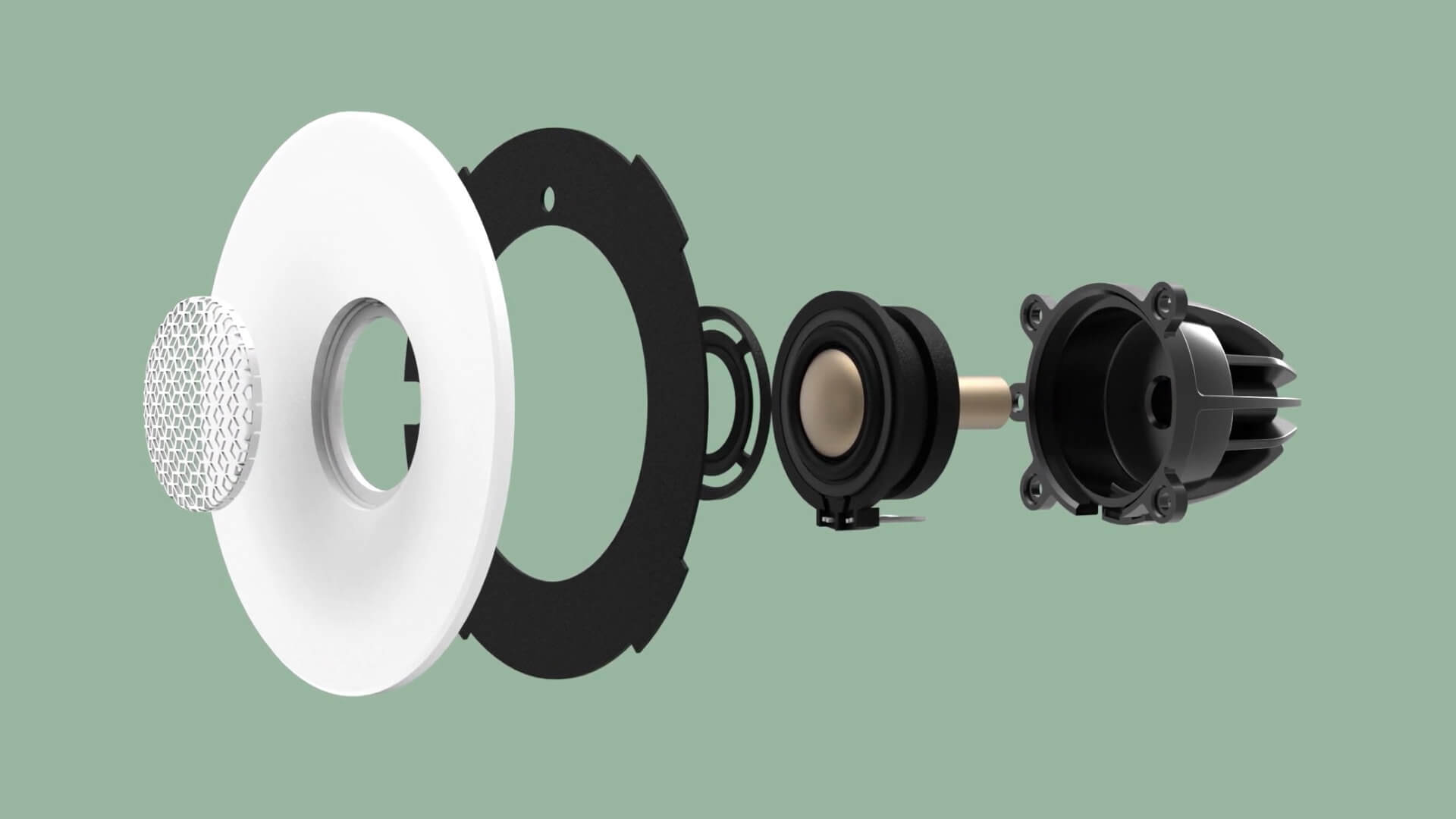 Hochtöner Monitor Audio Radius 3 und On-Wall 4G