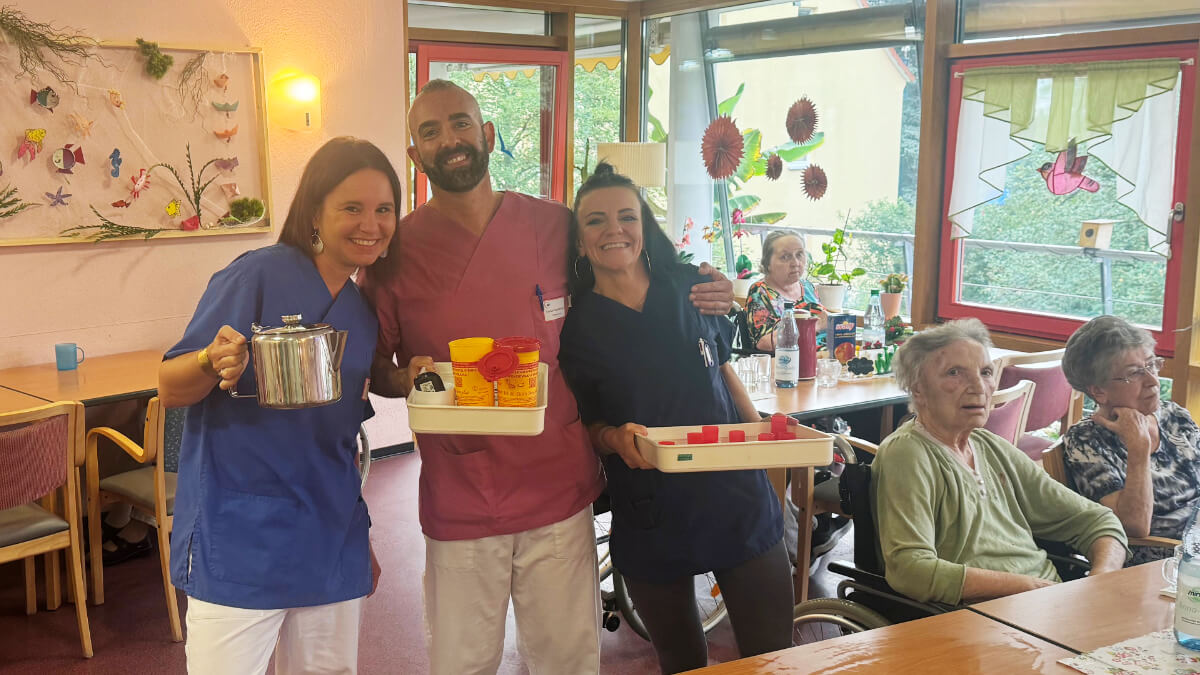 Erster Hospitationstag beim AWO Regionalverband Mitte-West-Thüringen e.V.