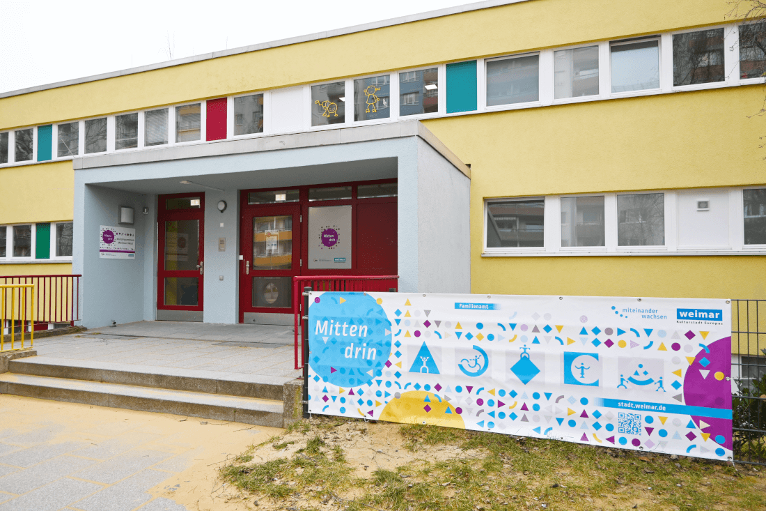 Neuer Standort für das Sozialraumteam Weimar-West