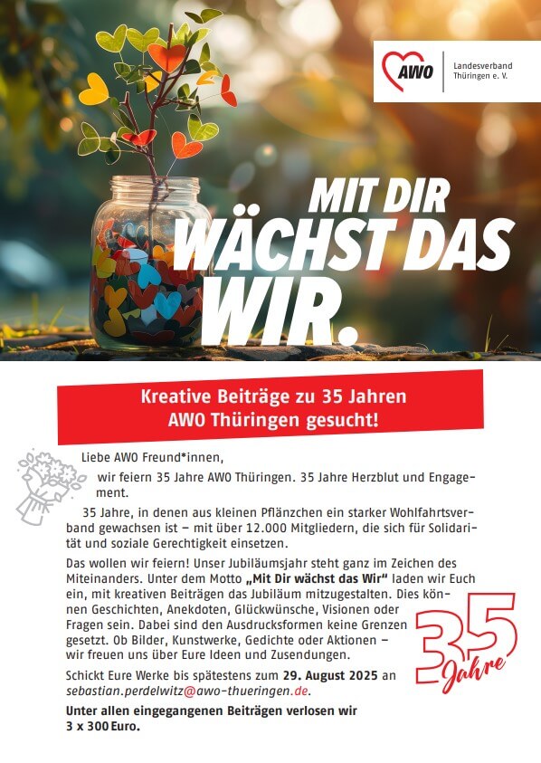 Plakat 35 Jahre