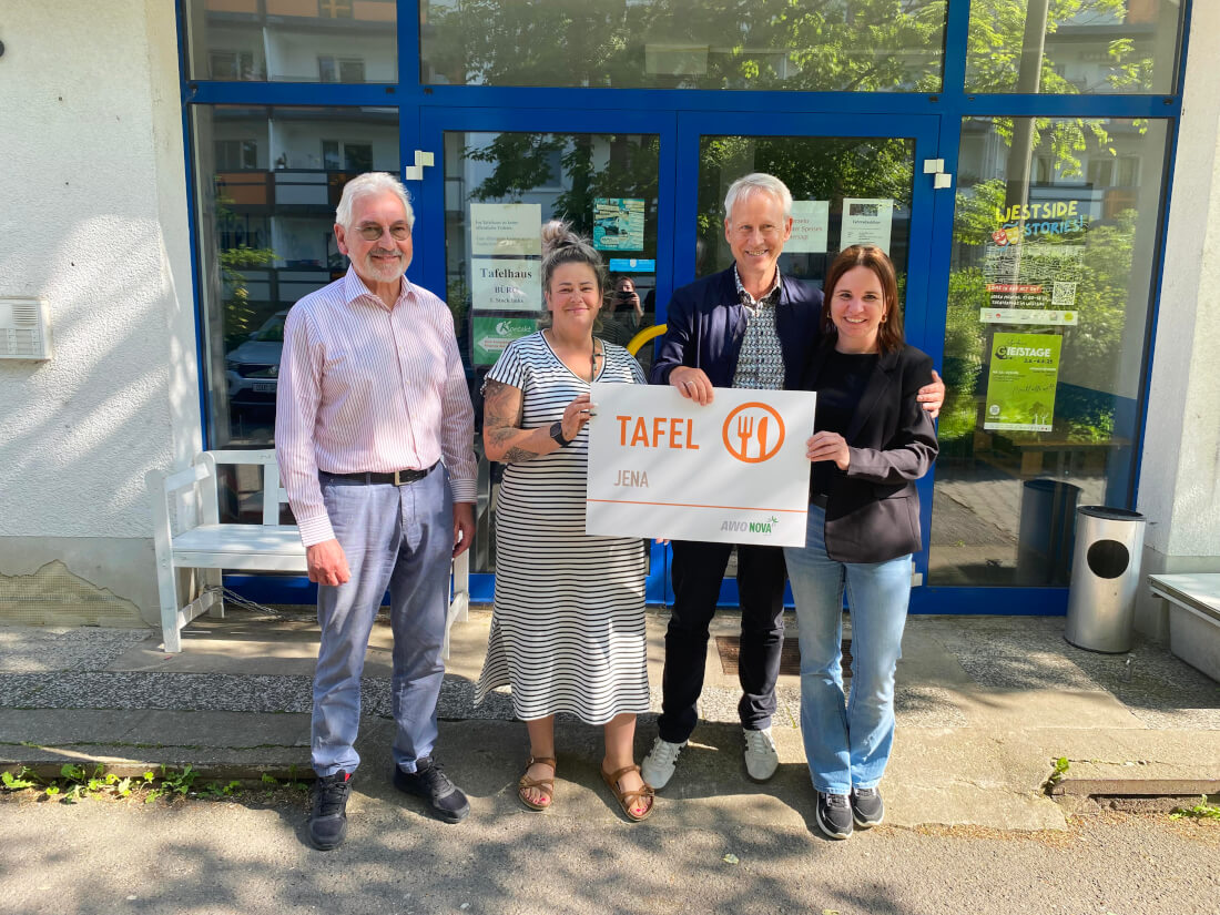 Willkommen bei der AWO Nova gGmbH: Die Tafel Jena startet in eine neue Zukunft