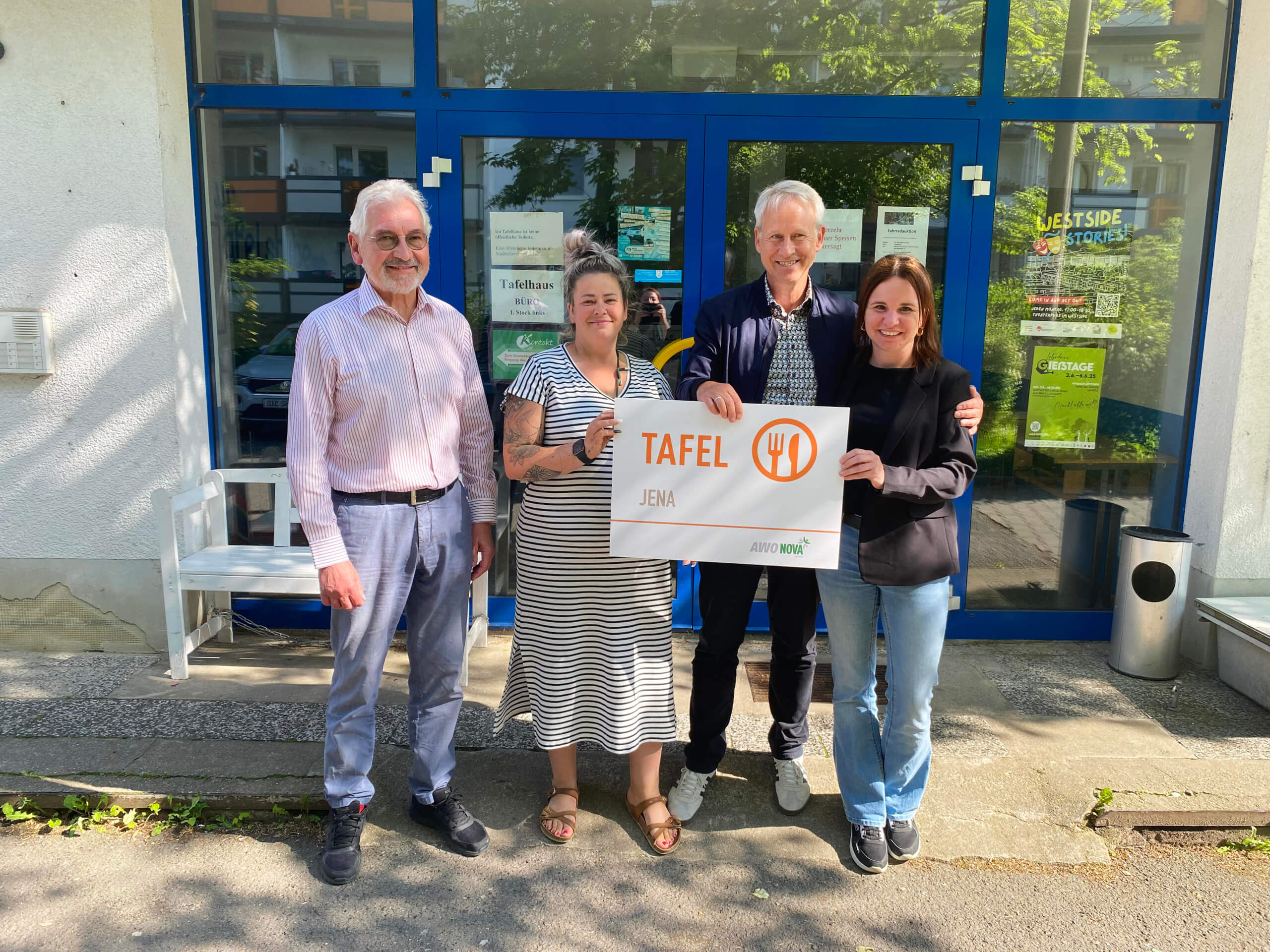 Willkommen bei der AWO Nova gGmbH: Die Tafel Jena startet in eine neue Zukunft