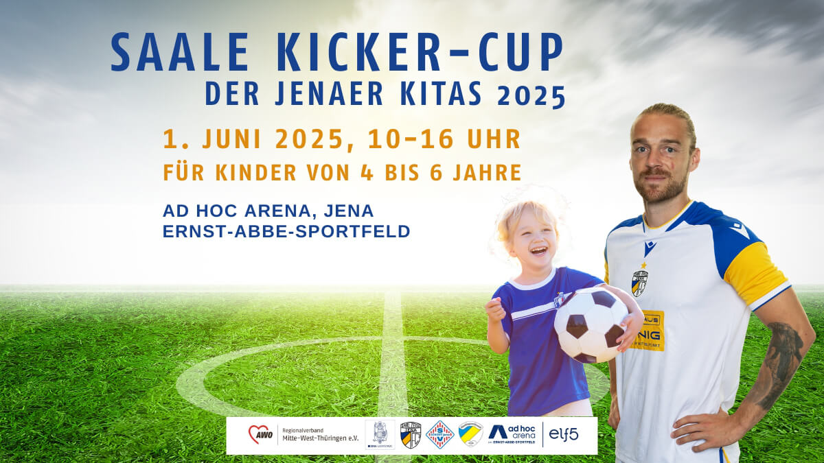 Kinder, Kicken, Kooperation: Erfolgreiche Premiere des „Saale Kicker-Cups“ in Jena! 