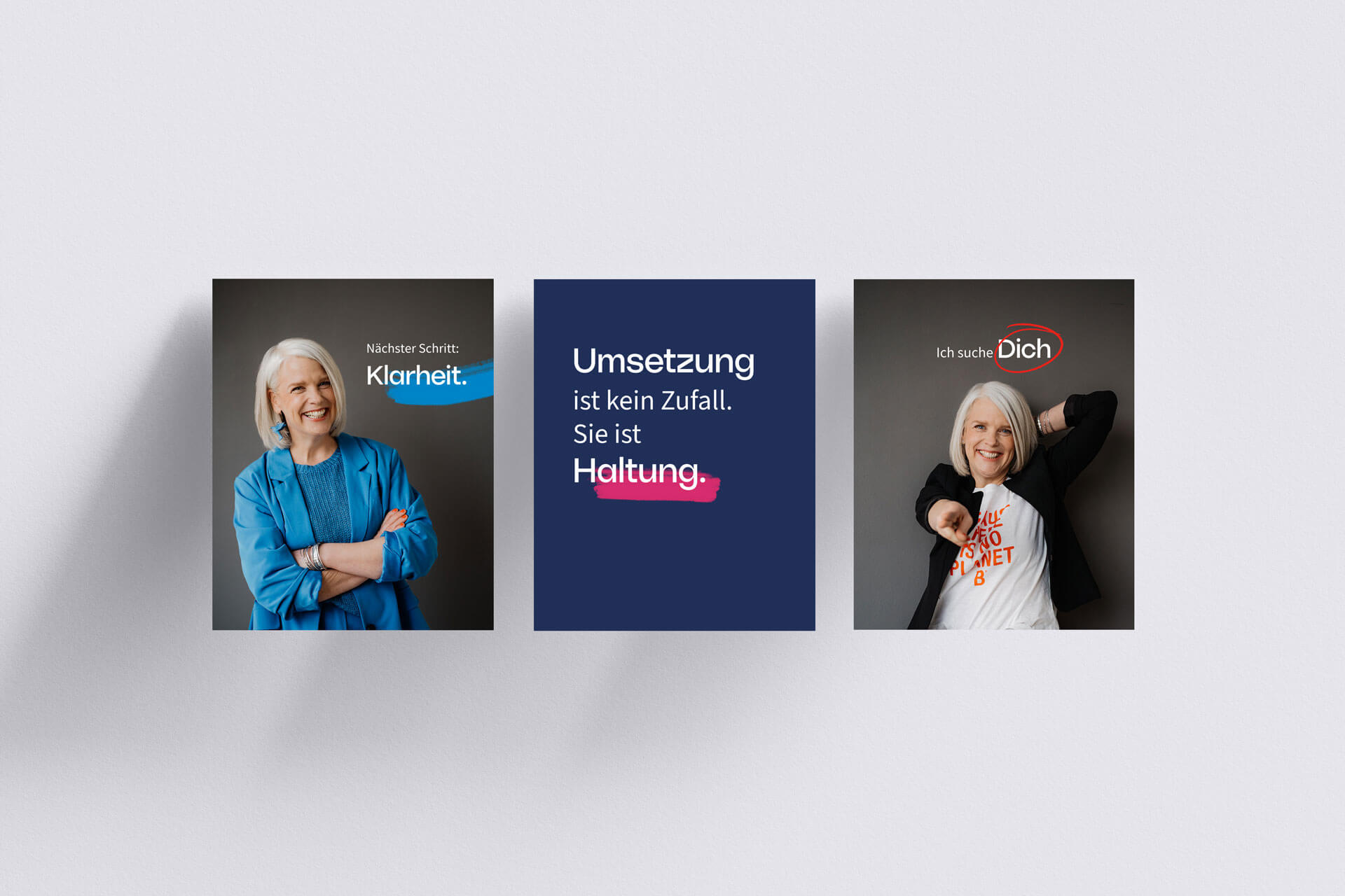 Farbpalette und visuelle Gestaltungselemente des Brand Designs von HeartPowered Business