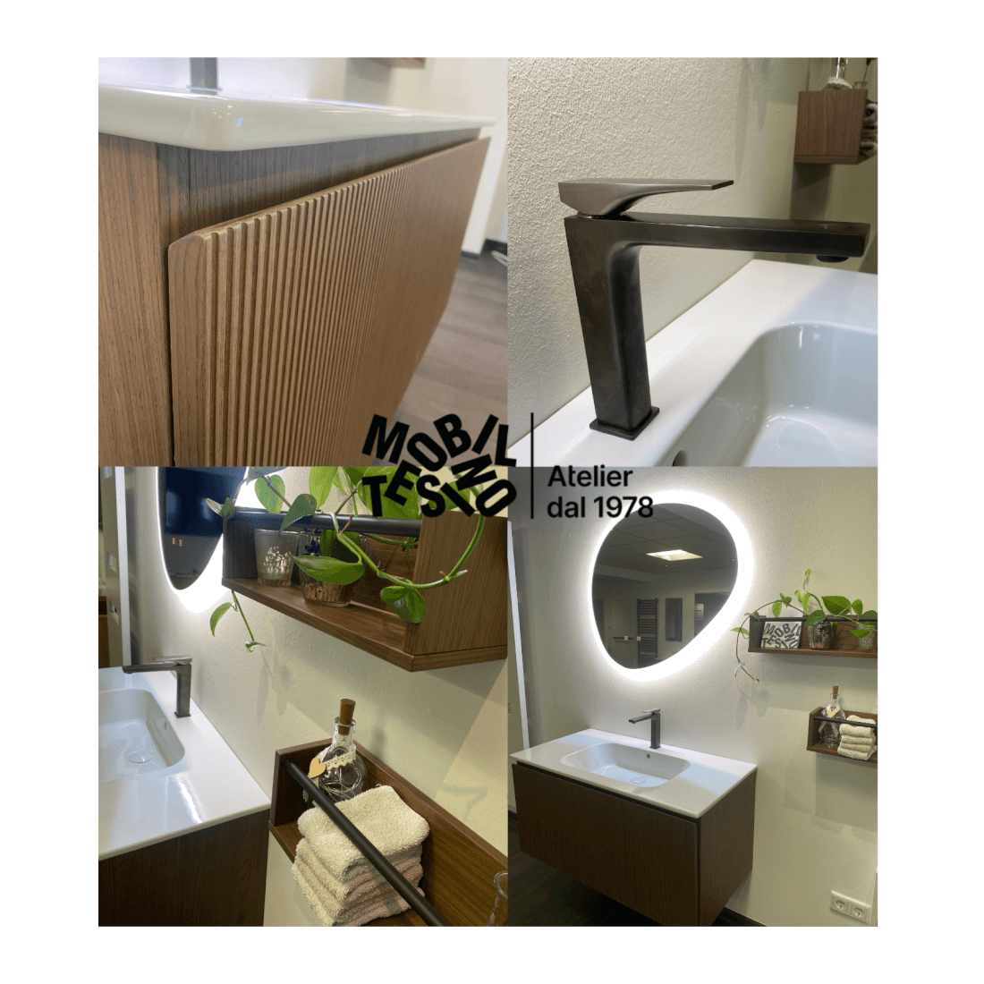 Italienisches Design für das Bad: Neue Möbelserie von Mobiltesino
