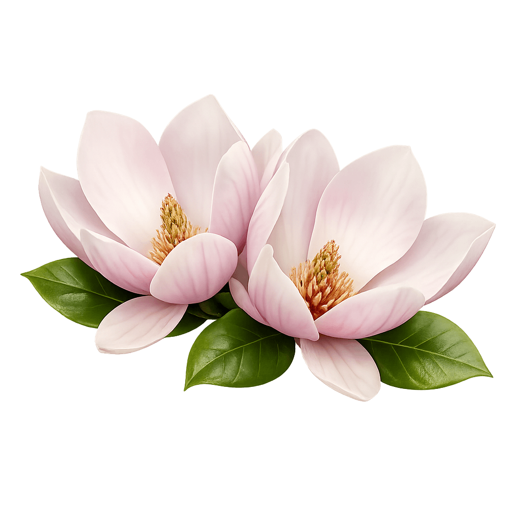 Magnolienblüte als Link