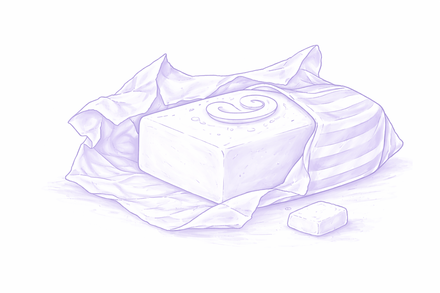 Suppenschale mit dampfender Suppe und Löffel