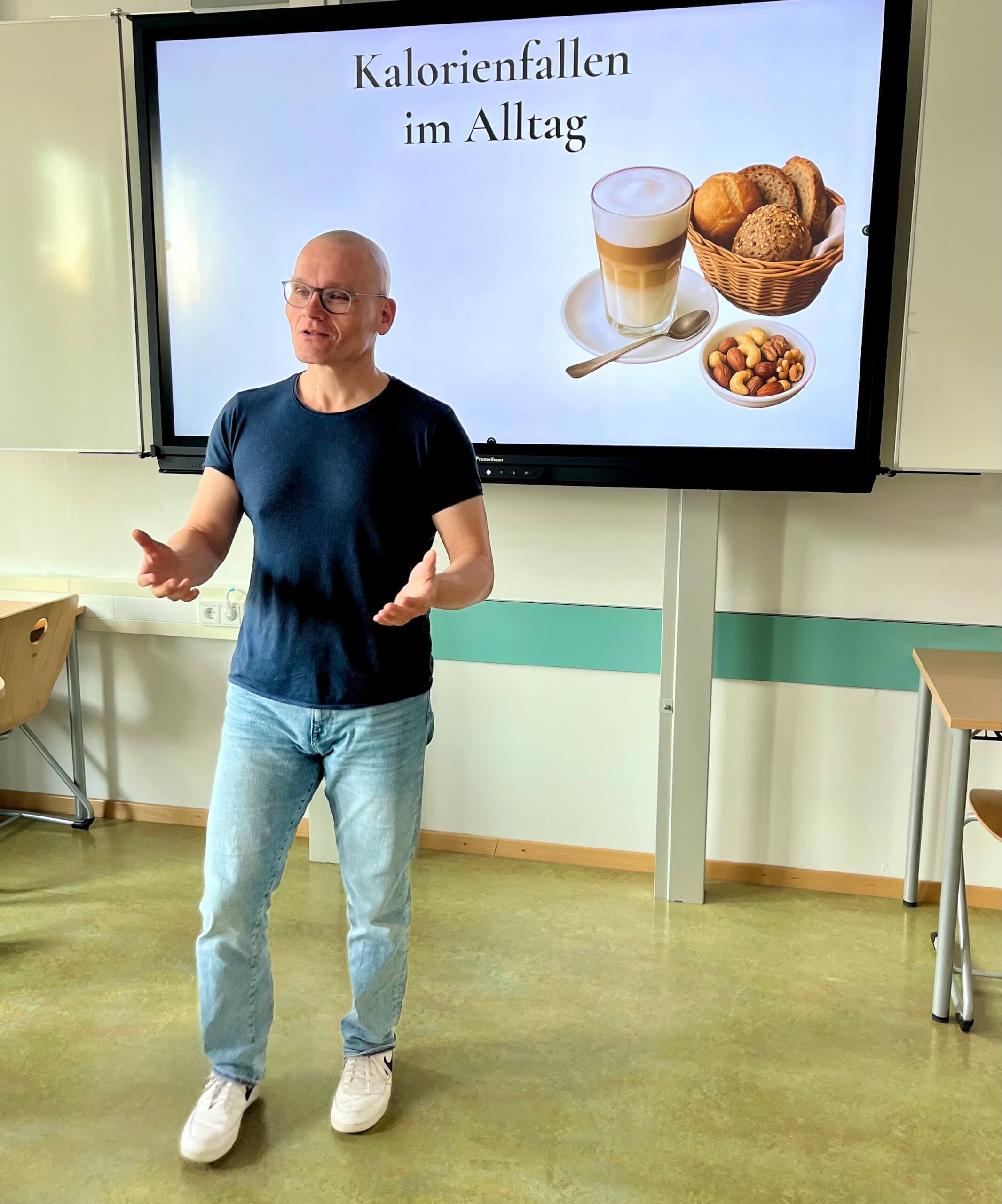 Oliver Haas heute beim Coaching-Vortrag