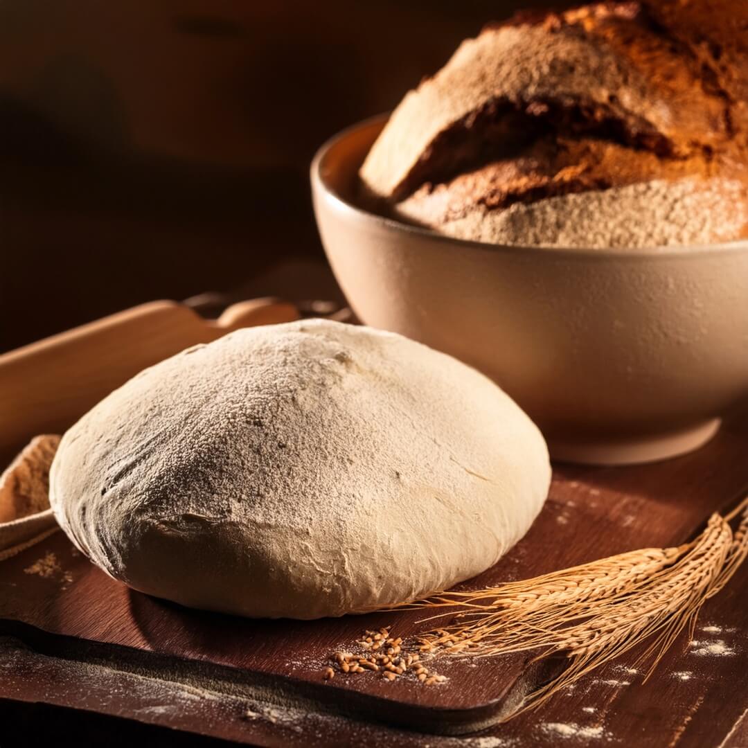 Vorteig mit Fermentgetränk: Blasenbildung – mild-säuerliches Brot