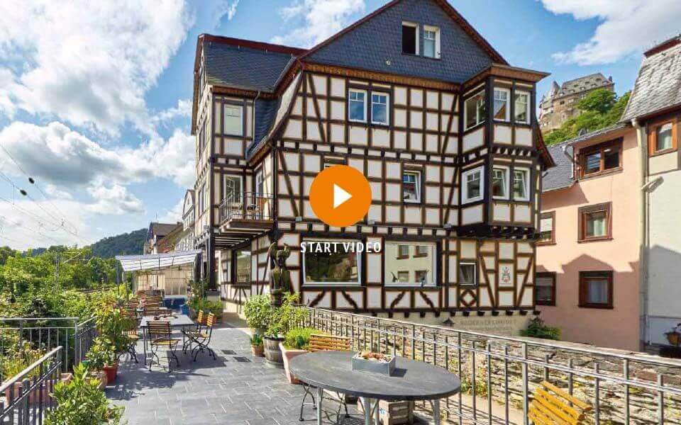 Rhein-Hotel Bacharach Start 360° Panoramatour
