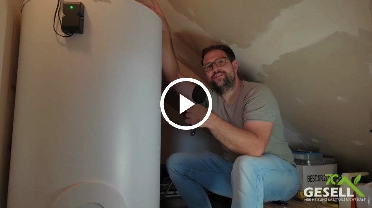 Heizungstausch mit Wärmepumpe, Photovoltaik & Speicher im Doppelhaus in Porstendorf