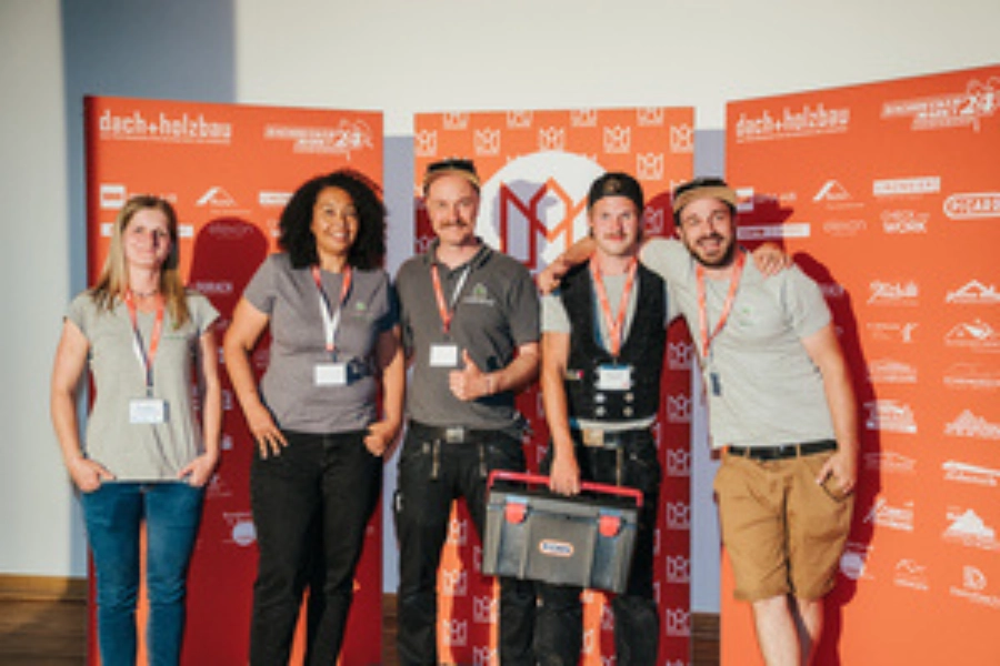 Wir gewinnen den 2. Platz bei der Dachkrone 2023