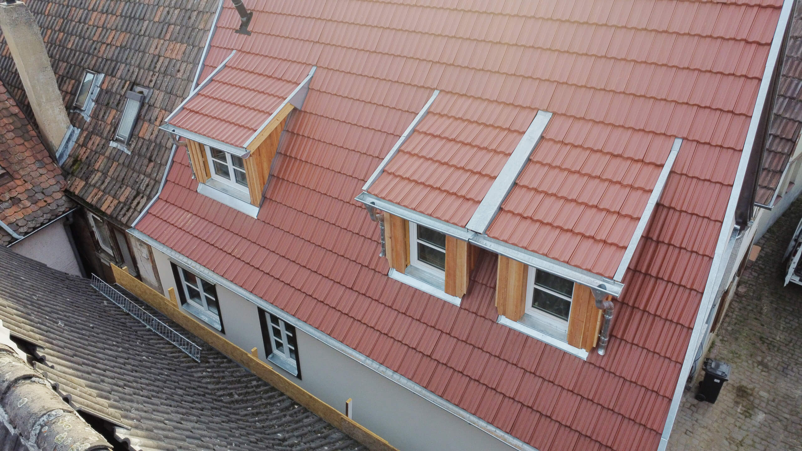 Hochwertige Spenglerarbeiten in partnerschaftlicher Zusammenarbeit