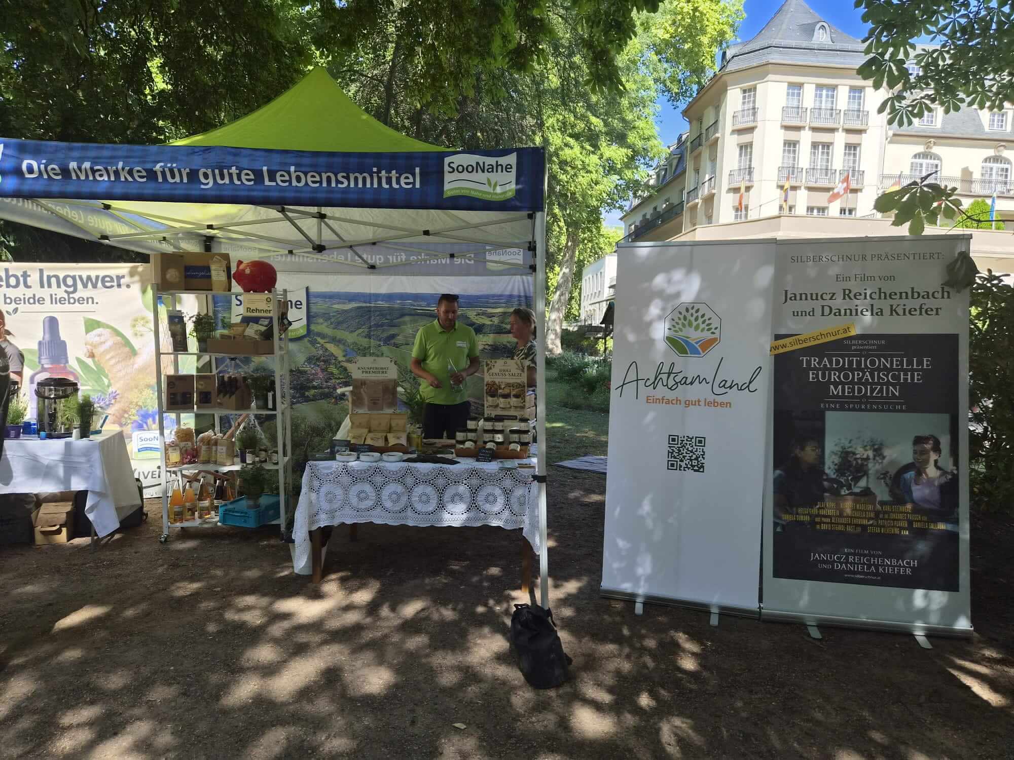 Stimmung beim Hildegard-Festival im Bad Kreuznacher Kurpark