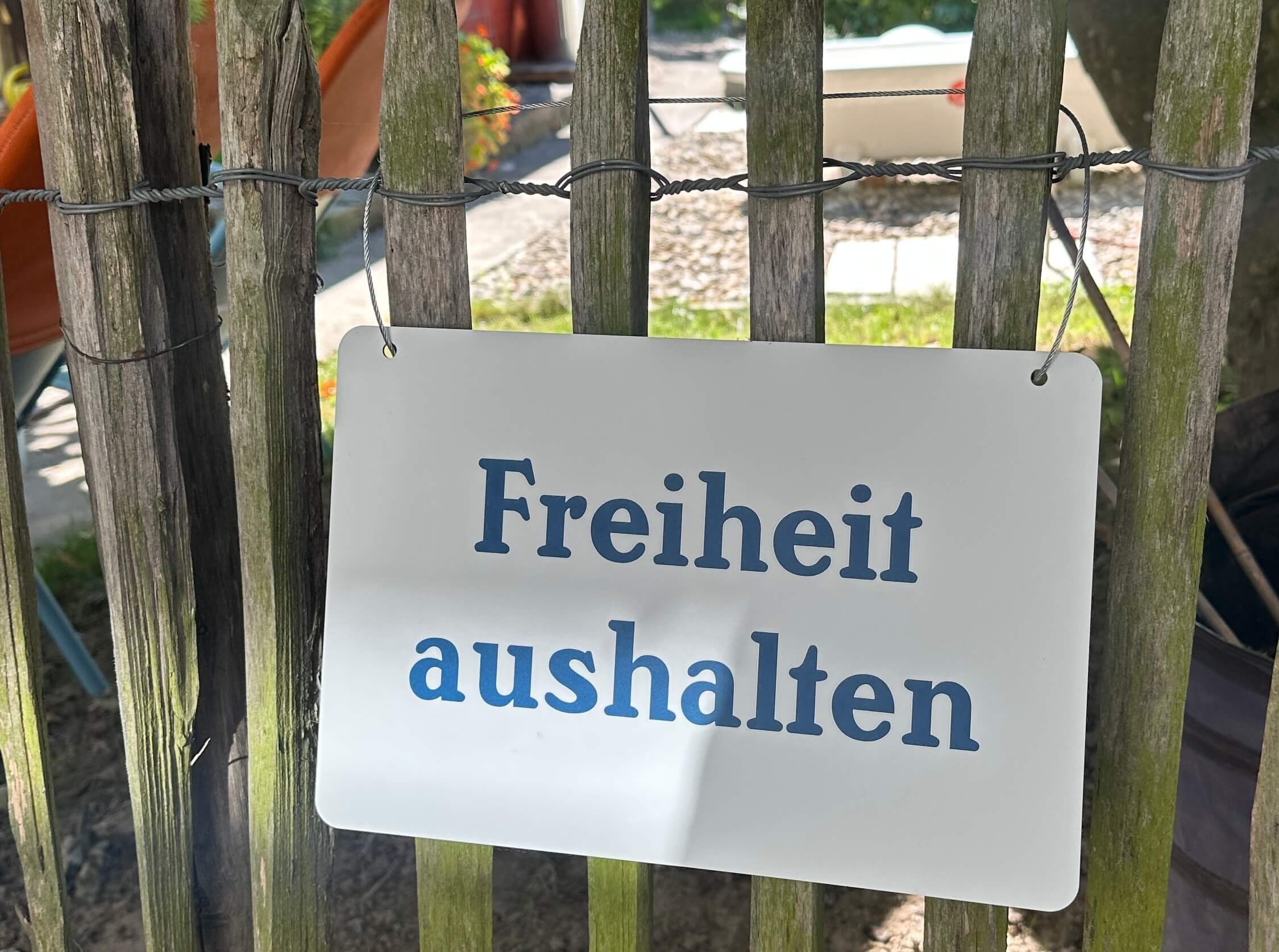 LebensSpuren #3: Freiheit aushalten