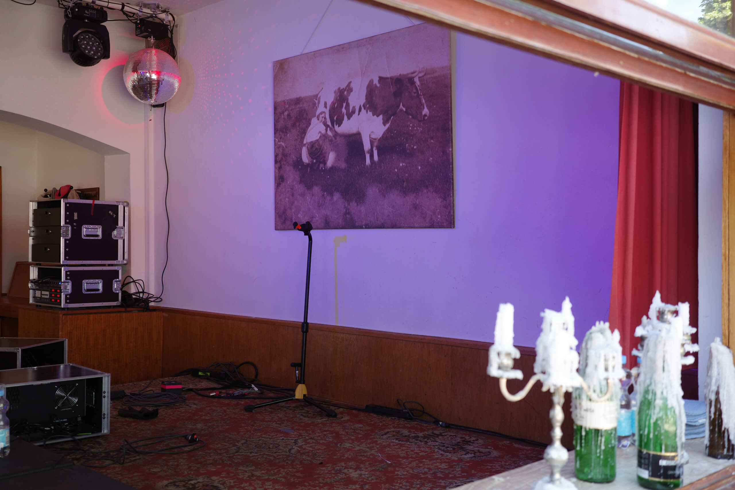 Bühne der Haldern Pop Bar