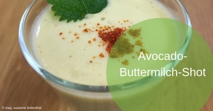 Avocado-Buttermilch-Shot
