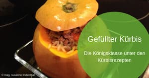 Gefüllter Kürbis