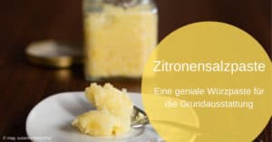 Zitronensalzpaste