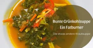 Bunte Grünkohlsuppe