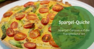 Spargel-Quiche