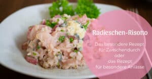 Radieschen-Risotto