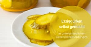 Essiggurken selbst gemacht