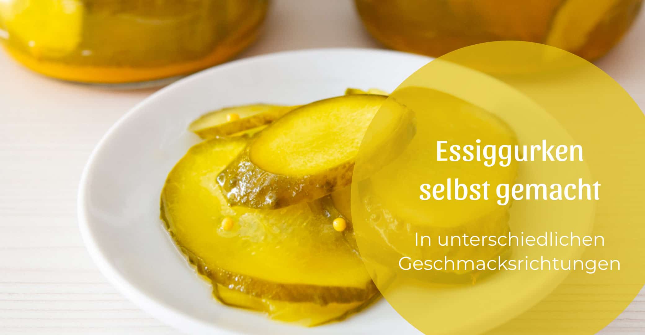 Essiggurken selbst gemacht