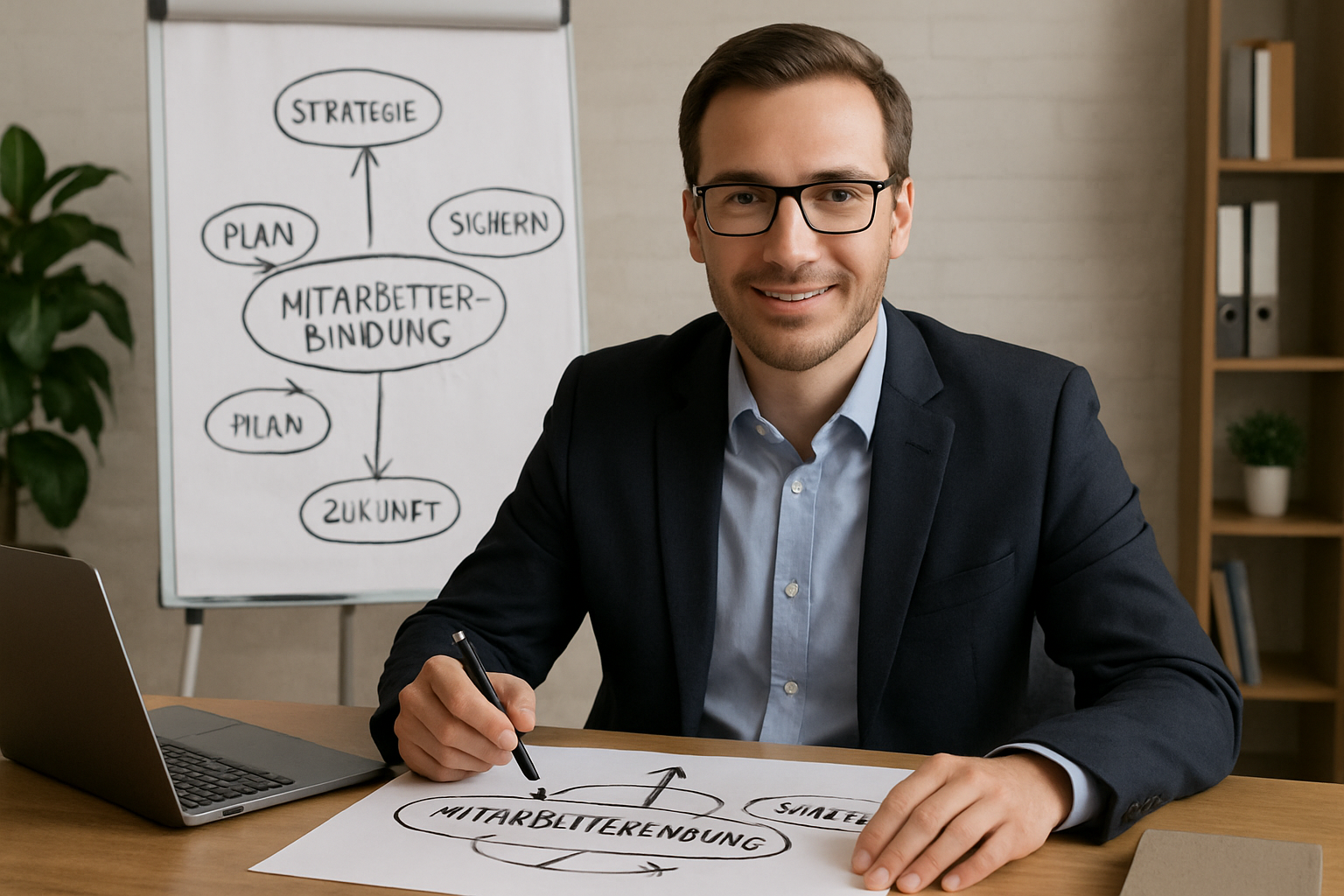 Mitarbeiterbindung strategisch planen – Zukunft sichern, praxisnah erklärt